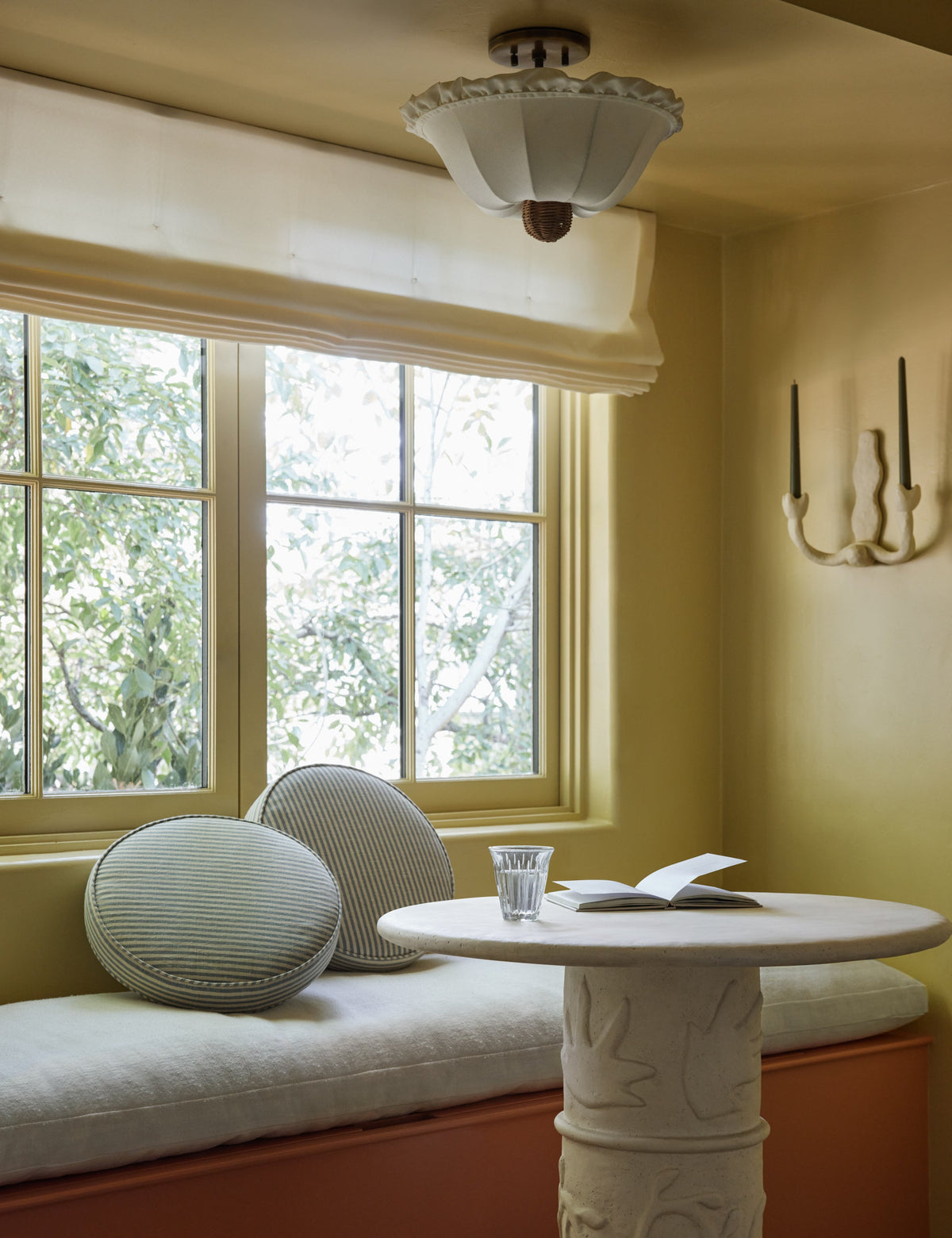Helmi Flush Mount Light - Flush Mount Ceiling Light for Hallways in a room