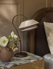 Pittman Table Lamp - Designer Table Lamp for Nightstands Light