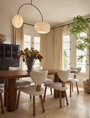 Luneth Linear Chandelier - Dining Room Chandelier Fixture Modern Home