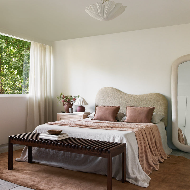 Tulia Semi-Flush Mount Light - Semi Flush Ceiling Light for Bedrooms