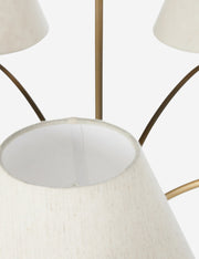 Fanning Chandelier - Dining Room Chandelier Fixture for Dining Rooms