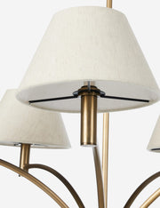 Fanning Chandelier - Dining Room Chandelier Fixture for Dining Rooms
