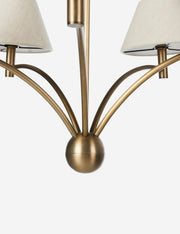 Fanning Chandelier - Dining Room Chandelier Fixture for Dining Rooms