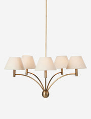 Fanning Chandelier - Dining Room Chandelier Fixture for Dining Rooms