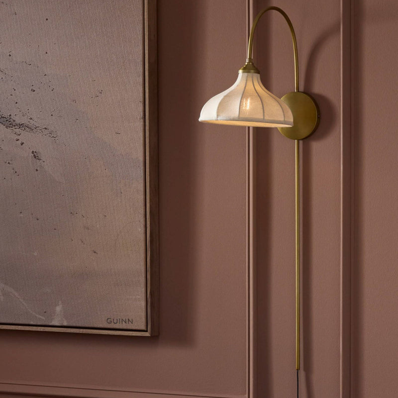 Maisano Plug-In Sconce - Wall Sconce Lighting for Bedrooms Fixture