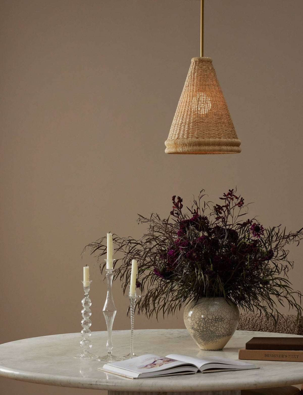 Bassett Pendant Light - Modern Ceiling Pendant Light for Dining Rooms in a room
