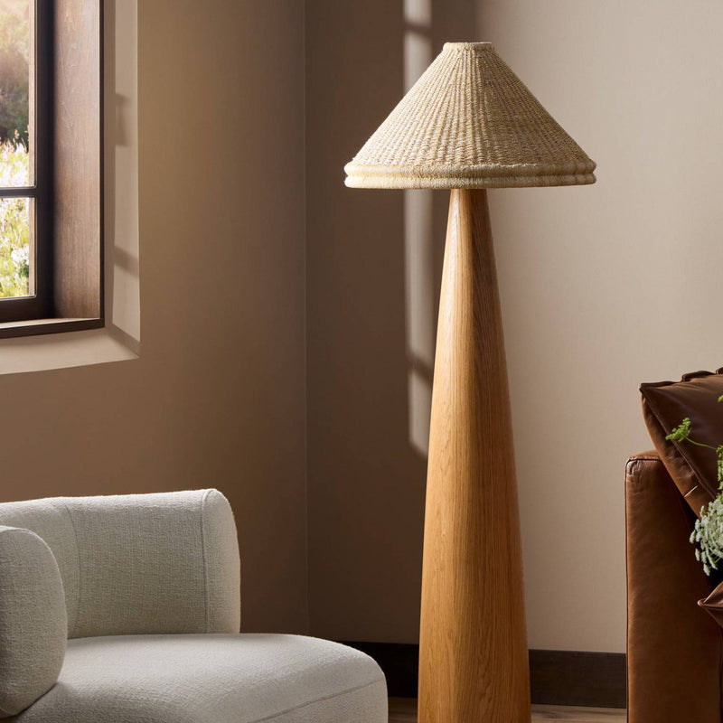 Bassett Floor Lamp - Living Room Floor Lamp for Living Rooms