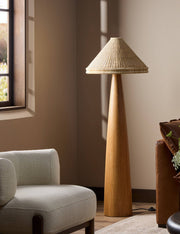 Bassett Floor Lamp - Living Room Floor Lamp for Living Rooms
