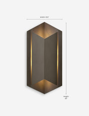 Keshika Outdoor Sconce - Wall Sconce Lighting for Bedrooms Fixture
