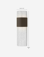 Dallis Outdoor Sconce - Wall Sconce Lighting for Bedrooms Fixture