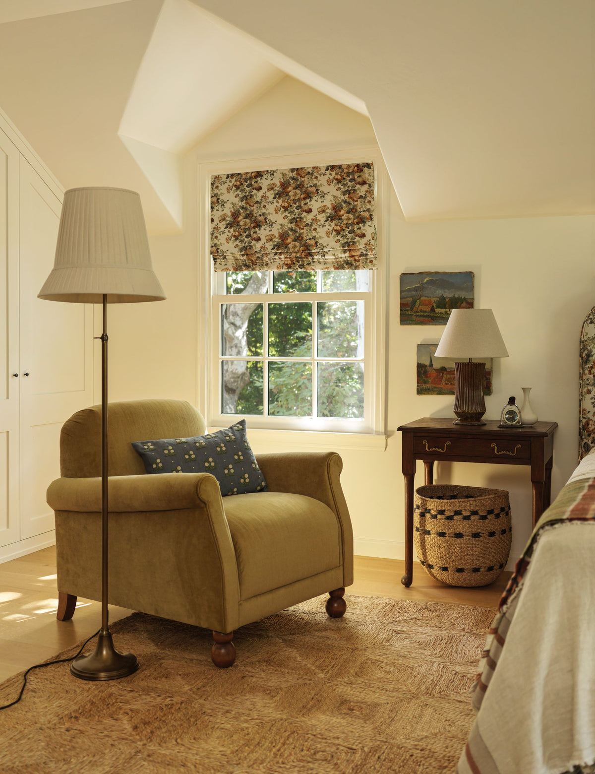 Lily Adjustable Floor Lamp - Living Room Floor Lamp for Living Rooms in a room