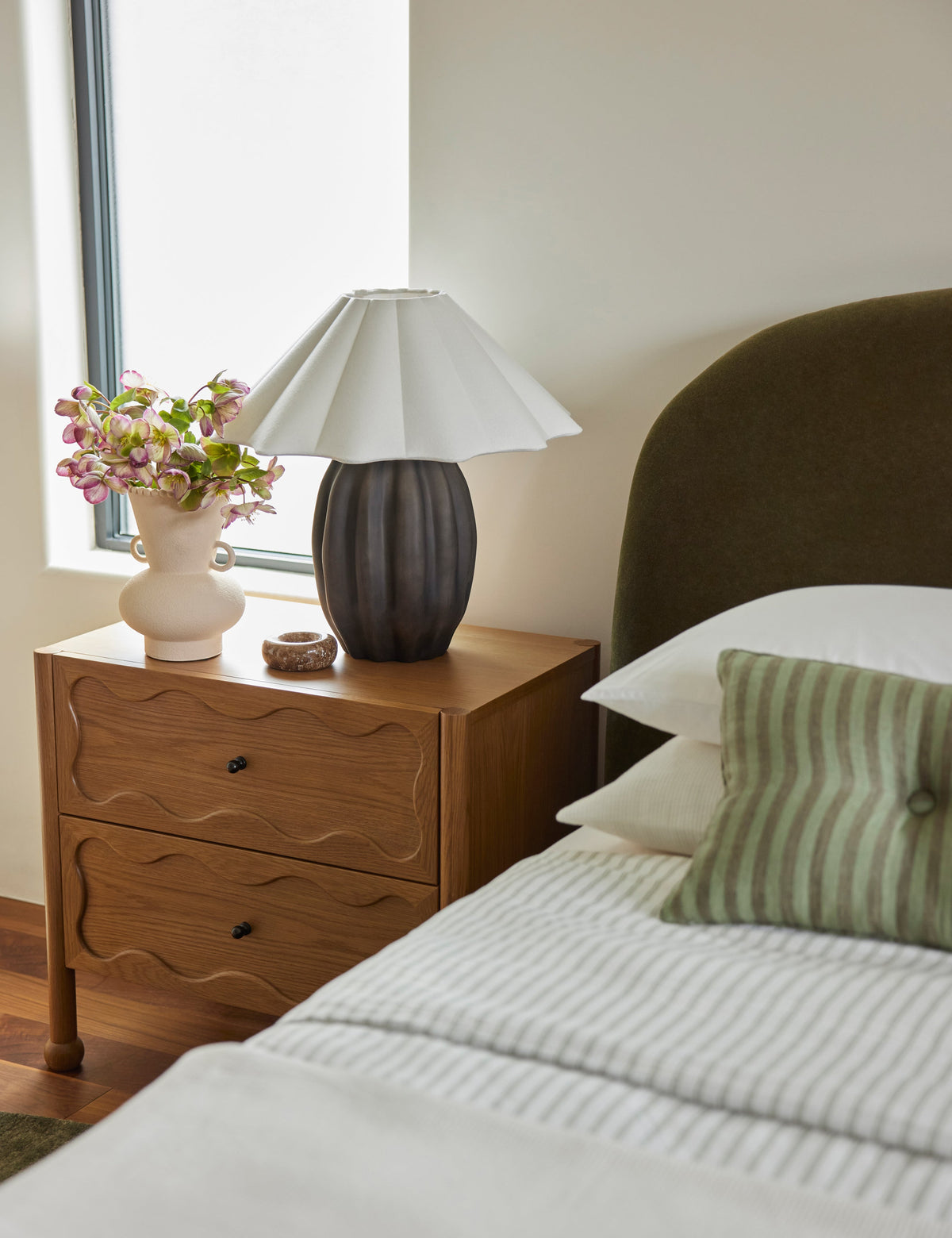 Napa Table Lamp - Designer Table Lamp for Nightstands | Home Lighting in a room