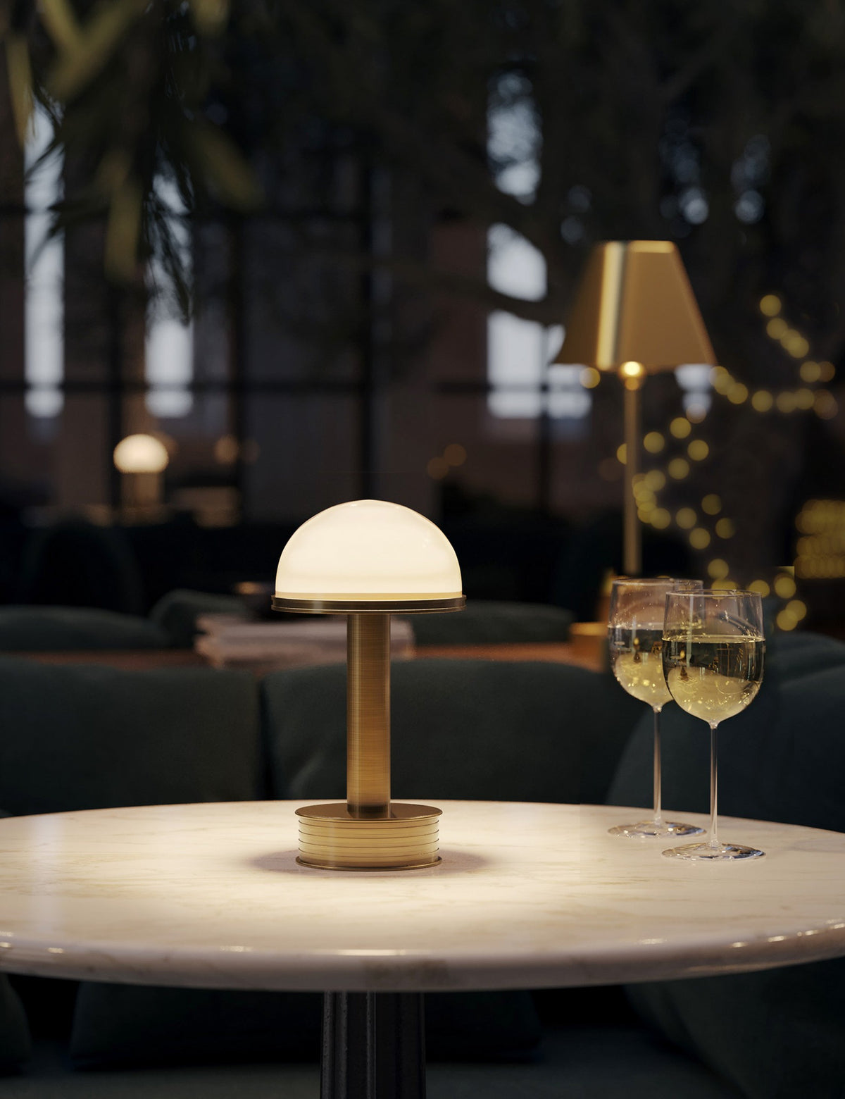 Loxley Cordless Mini Table Lamp - Cordless Rechargeable Lamp