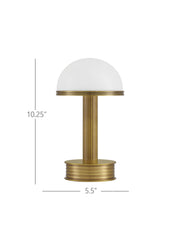 Loxley Cordless Mini Table Lamp - Cordless Rechargeable Lamp