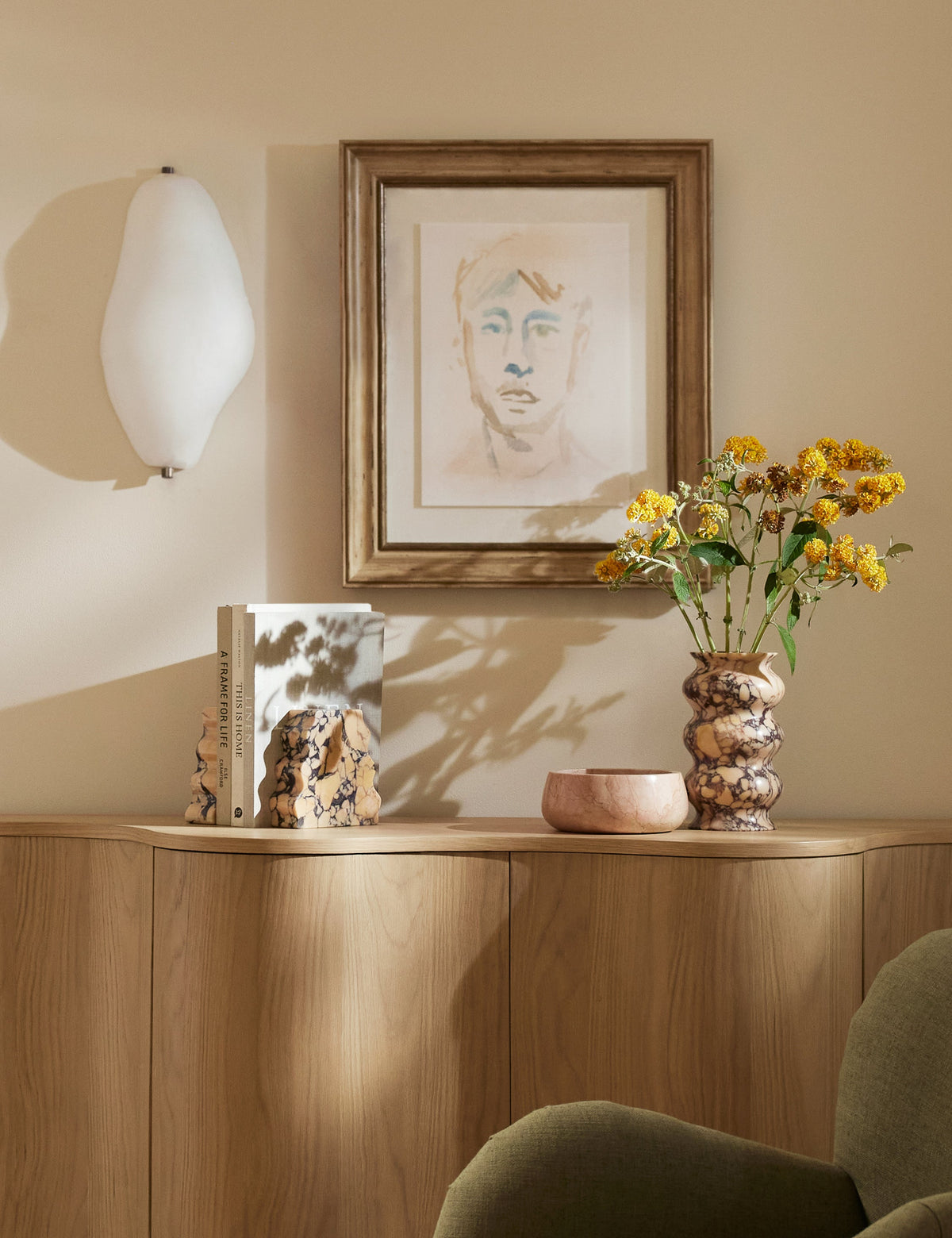 Plush Puff Sconce - Wall Sconce Lighting for Bedrooms Fixture