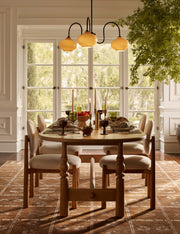 Birchly Chandelier - Dining Room Chandelier Fixture for Dining Rooms