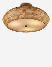 Katriel Semi-Flush Mount Light - Semi Flush Ceiling Light for Bedrooms