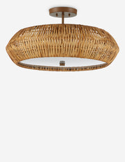 Katriel Semi-Flush Mount Light - Semi Flush Ceiling Light for Bedrooms