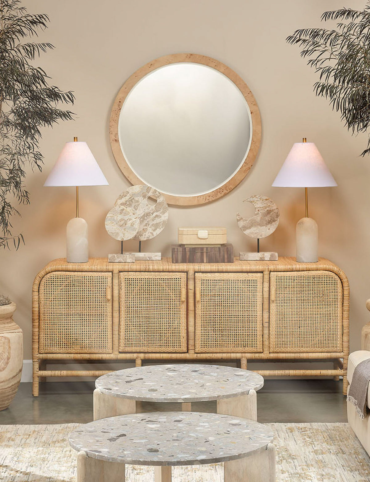 Rehmat Table Lamp - Designer Table Lamp for Nightstands Light in a room