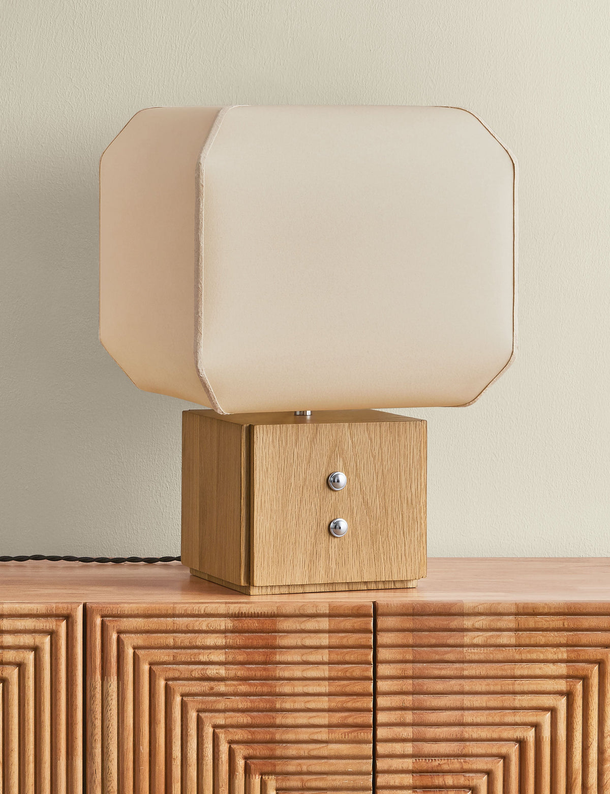 Ayo Table Lamp - Designer Table Lamp for Nightstands Modern Home Decor in a room