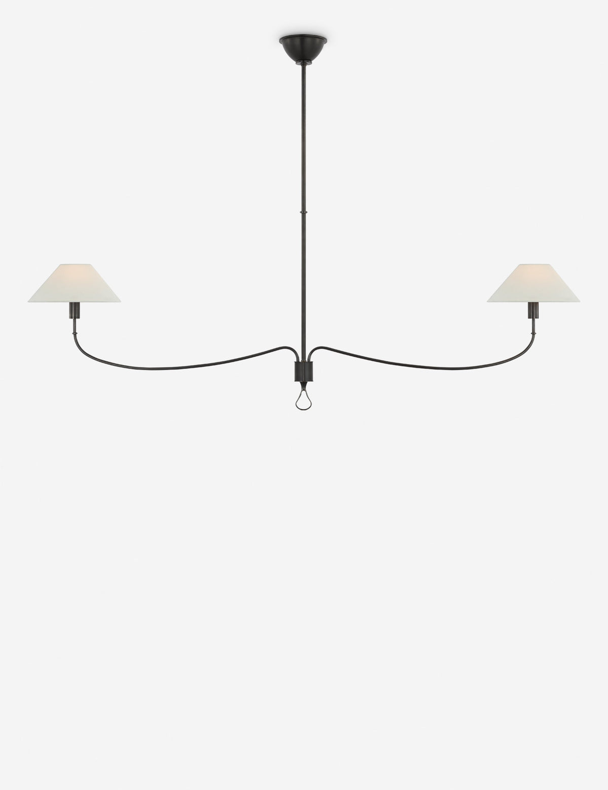 Griffin Linear Chandelier - Dining Room Chandelier Fixture Modern Home in a room