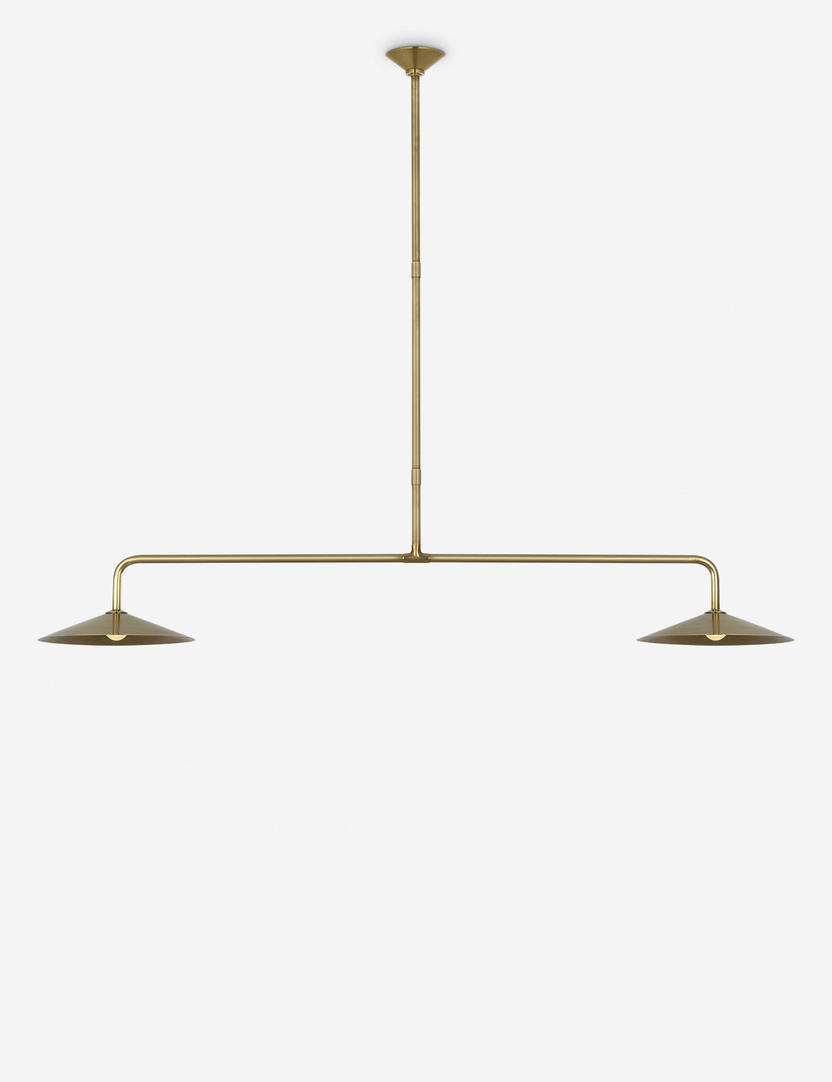 Ponce Linear Pendant Light - Linear Kitchen Pendant Light Fixture in a room