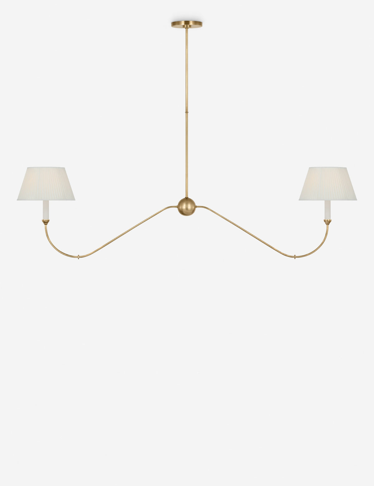Ingela Linear Chandelier - Dining Room Chandelier Fixture Modern Home in a room