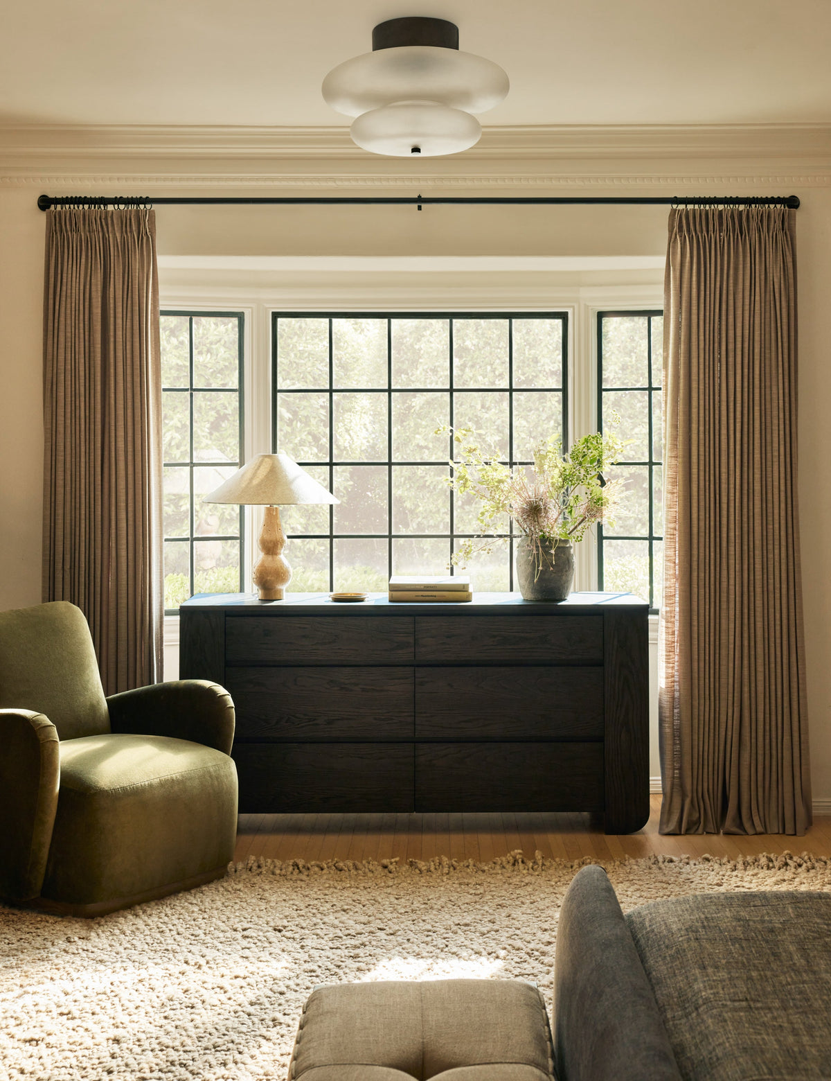 Miru Flush Mount Light - Flush Mount Ceiling Light for Hallways