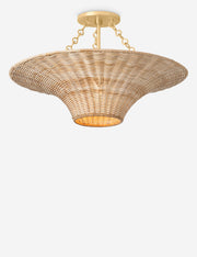 Faysal Semi-Flush Mount Light - Semi Flush Ceiling Light for Bedrooms