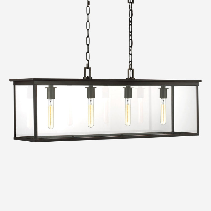 Romary Outdoor Linear Chandelier - Dining Room Chandelier Fixture