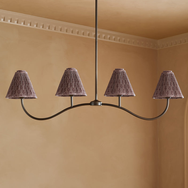 Jordan Linear Chandelier - Dining Room Chandelier Fixture Modern Home