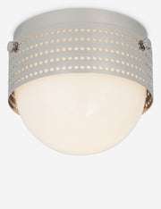 Precision Solitaire Round Mini Flush Mount Light - Flush Mount Light