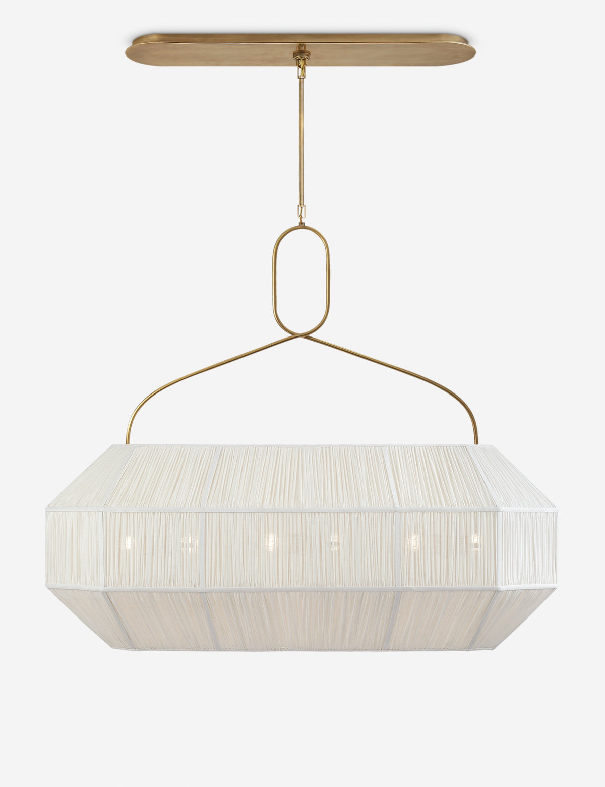 Forza Linear Pendant Light - Linear Kitchen Pendant Light Fixture in a room