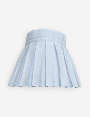 Solid Classic Box Pleat Lampshade - Designer Table Lamp Light