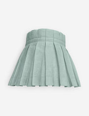 Solid Classic Box Pleat Lampshade - Designer Table Lamp Light