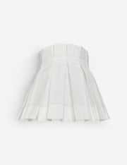 Solid Classic Box Pleat Lampshade - Designer Table Lamp Light