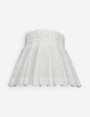 Solid Classic Box Pleat Lampshade - Designer Table Lamp Light