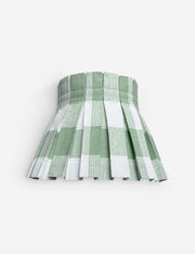 Plaid Classic Box Pleat Lampshade - Designer Table Lamp Light