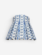 Baby Riviera Classic Box Pleat Lampshade - Designer Table Lamp