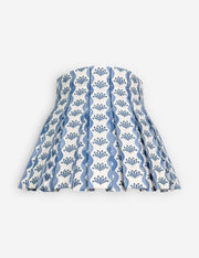 Baby Riviera Classic Box Pleat Lampshade - Designer Table Lamp