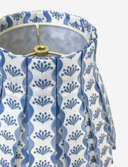 Baby Riviera Classic Box Pleat Lampshade - Designer Table Lamp