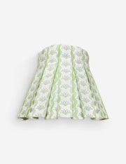 Baby Riviera Classic Box Pleat Lampshade - Designer Table Lamp