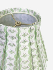Baby Riviera Classic Box Pleat Lampshade - Designer Table Lamp