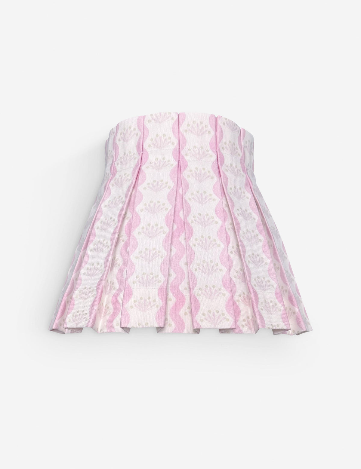 Baby Riviera Classic Box Pleat Lampshade - Designer Table Lamp