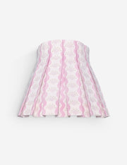 Baby Riviera Classic Box Pleat Lampshade - Designer Table Lamp