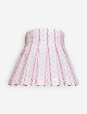 Baby Riviera Classic Box Pleat Lampshade - Designer Table Lamp