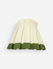 Color Block Classic Box Pleat Lampshade - Designer Table Lamp