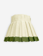 Color Block Classic Box Pleat Lampshade - Designer Table Lamp
