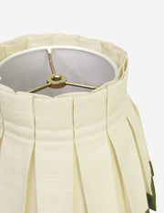 Color Block Classic Box Pleat Lampshade - Designer Table Lamp