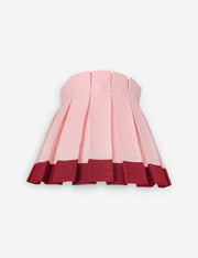 Color Block Classic Box Pleat Lampshade - Designer Table Lamp